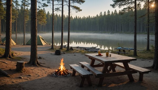 Camping à la teste-de-buch : immersion entre forêt et bassin